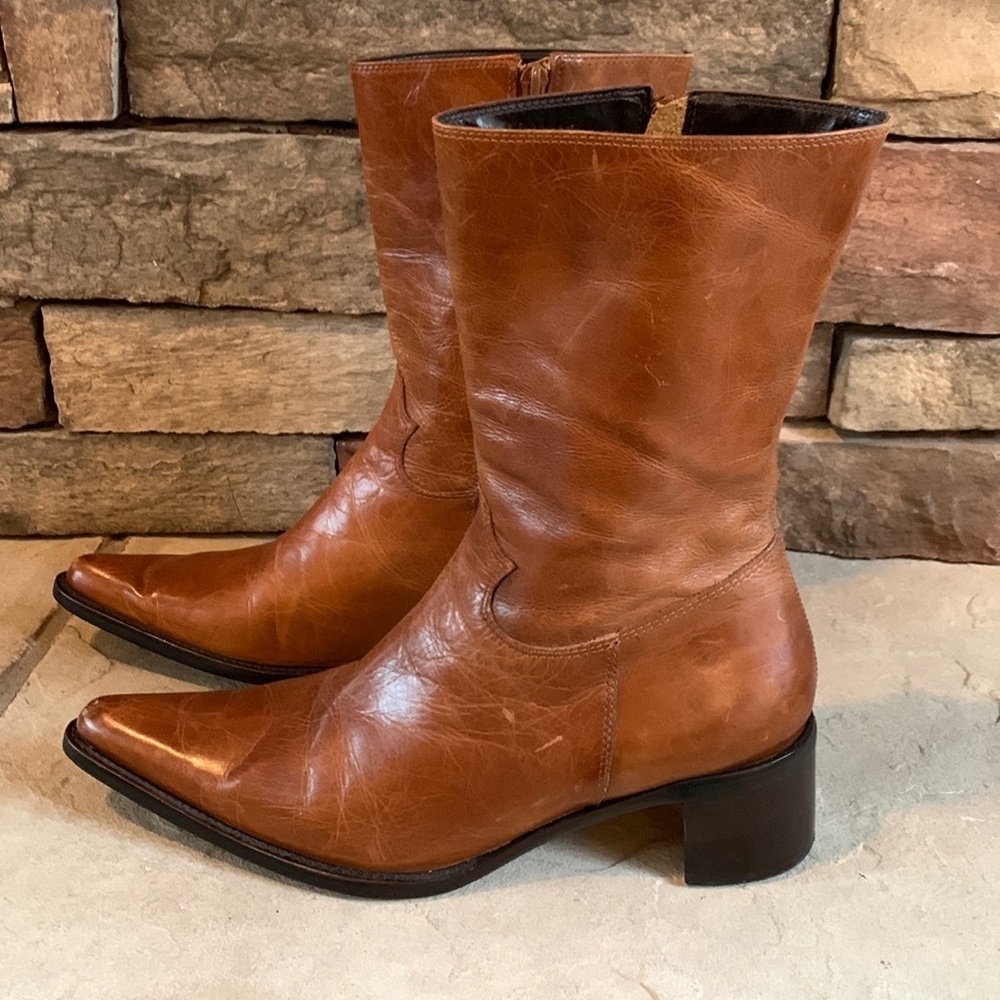 Steve Madden Brown Heeled Boots